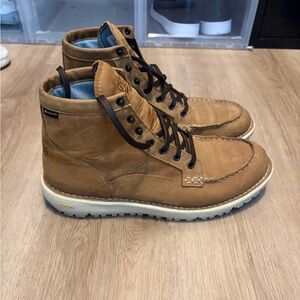 Danner Men's Logger Moc 917 GTX Tan Leather Lace-Up Boots